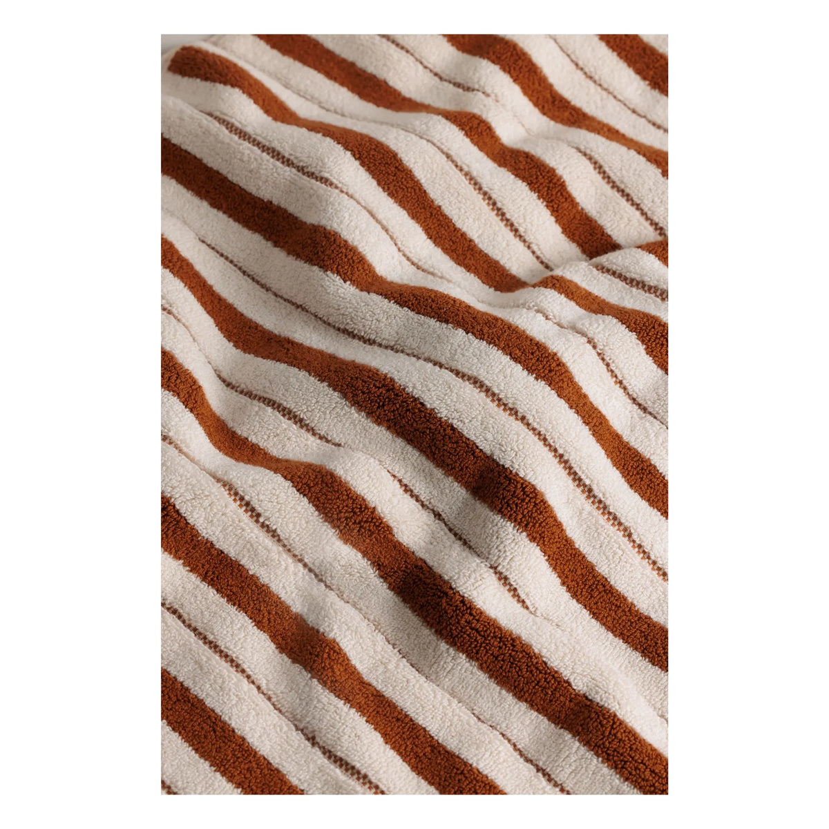 Baina - Echo Bathroom Mat | Terracotta