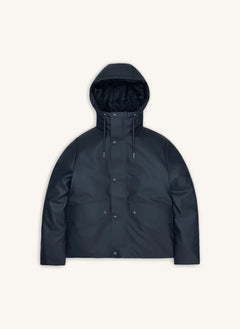 Rains - Nome Short Parka Jacket W3T3 | Navy