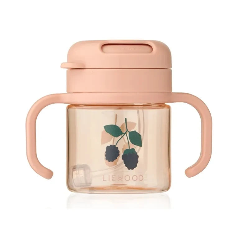 Liewood - Kai Tritan Straw Cup | Berry/Pale Tuscany
