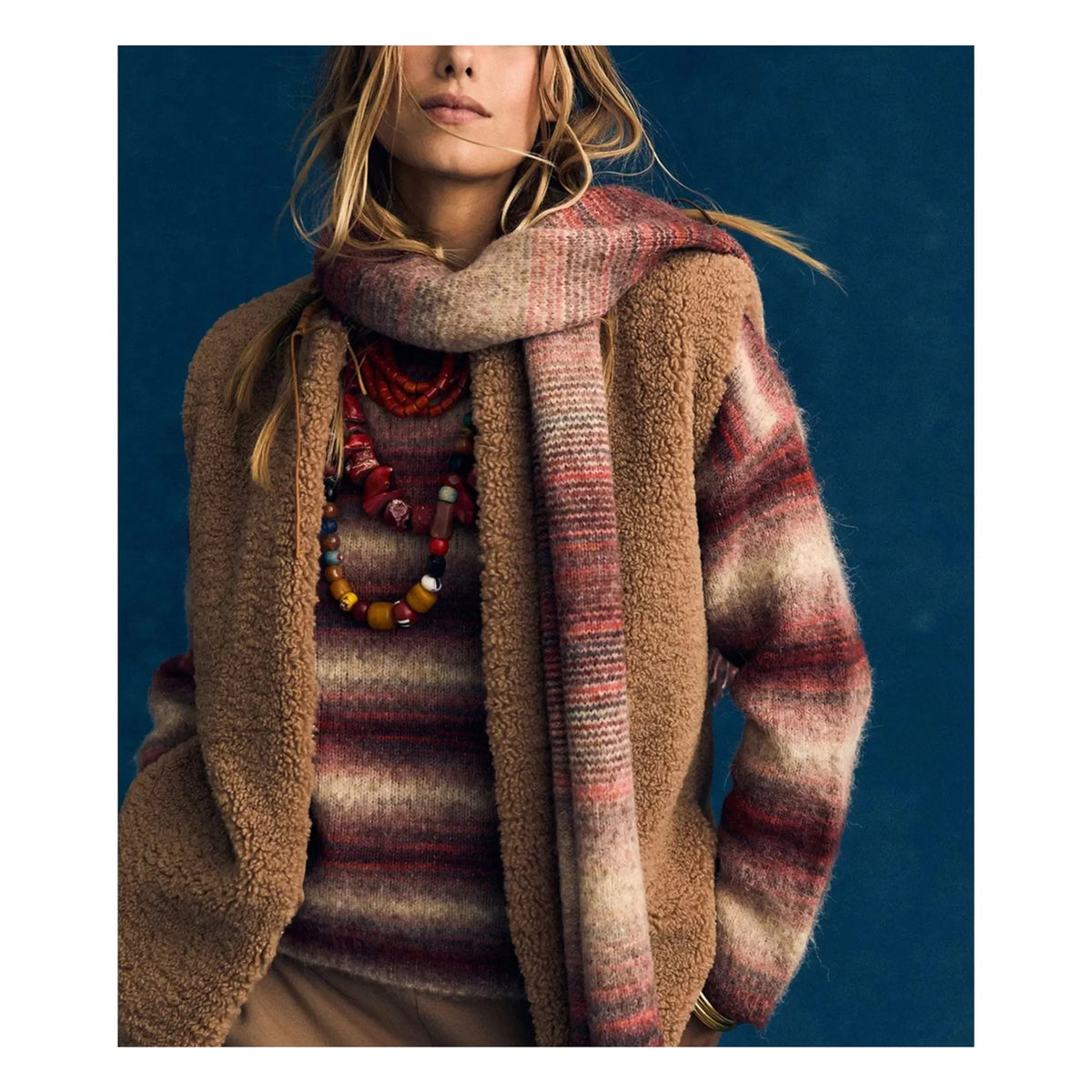 Xirena - Anders Merino Wool and Alpaca Sweater | Terracotta