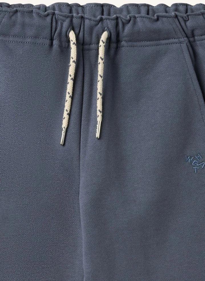 Wheat - Cosmo organic cotton jogger pants | Grey blue