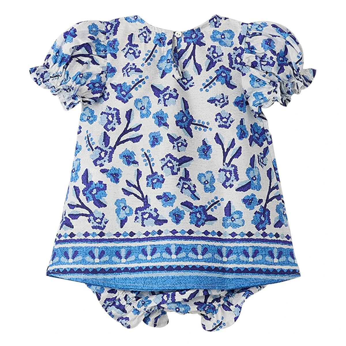 Fabula - Jardin de Fleurs Romper | Blue