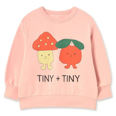 Tinycottons - Tiny & Tiny Organic Cotton Sweatshirt | Pink