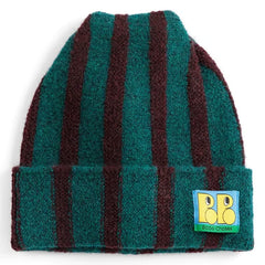 Bobo Choses - Recycled Fiber Patchwork Beanie | Green