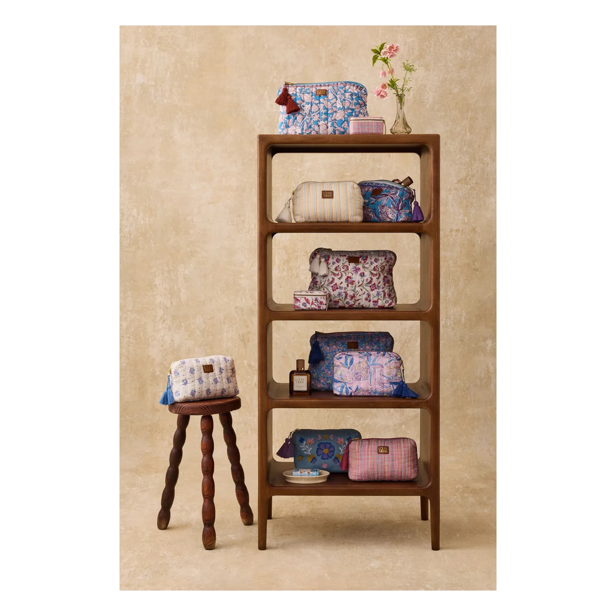 Louise Misha - Teiki Toiletry Bag | Cream