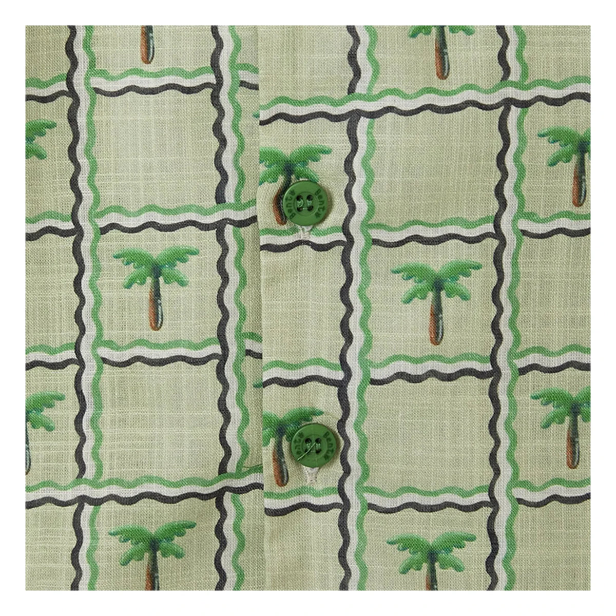 Fabula - Palm tree shirt | Light green