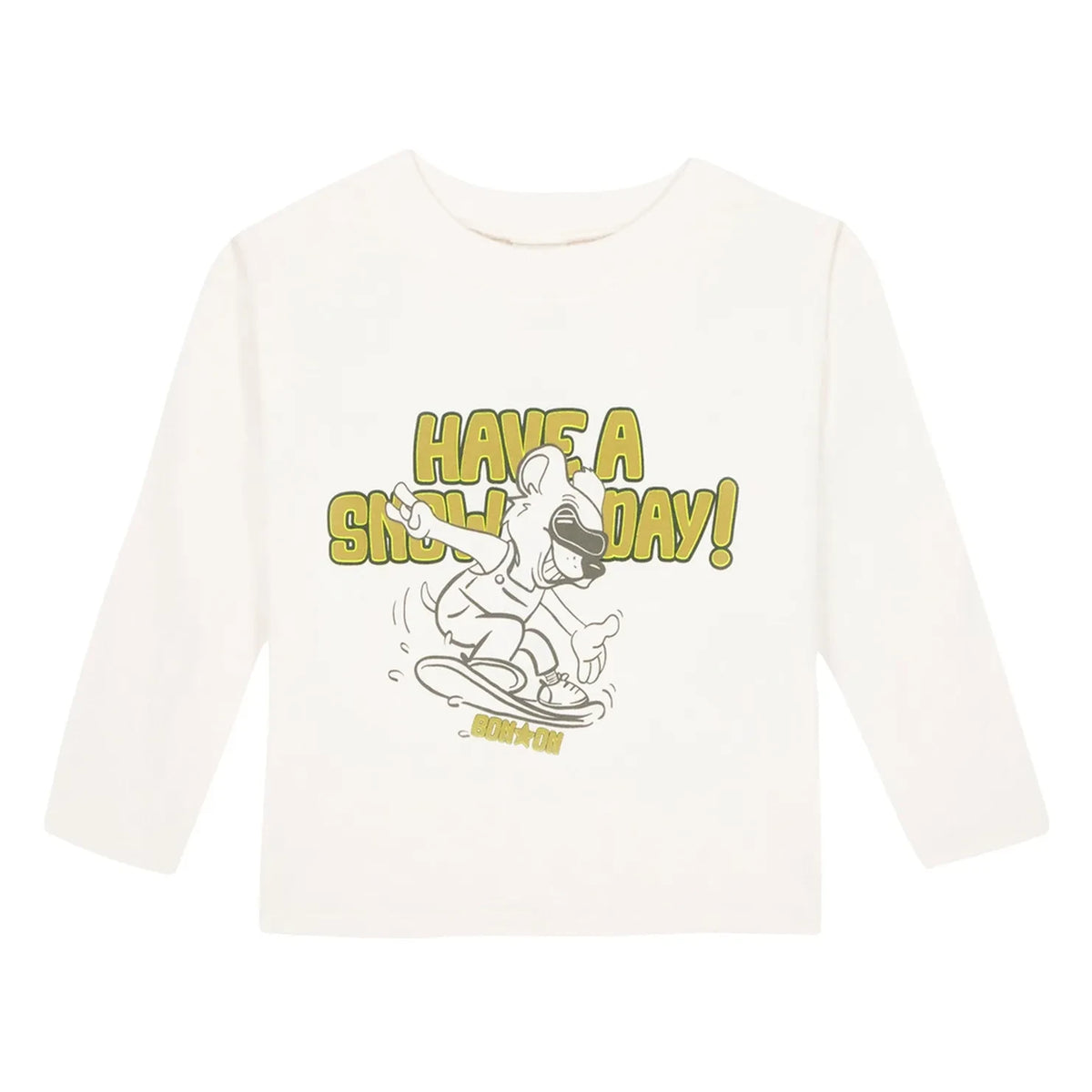 Bonton - Laurel Snow T-Shirt | Ecru