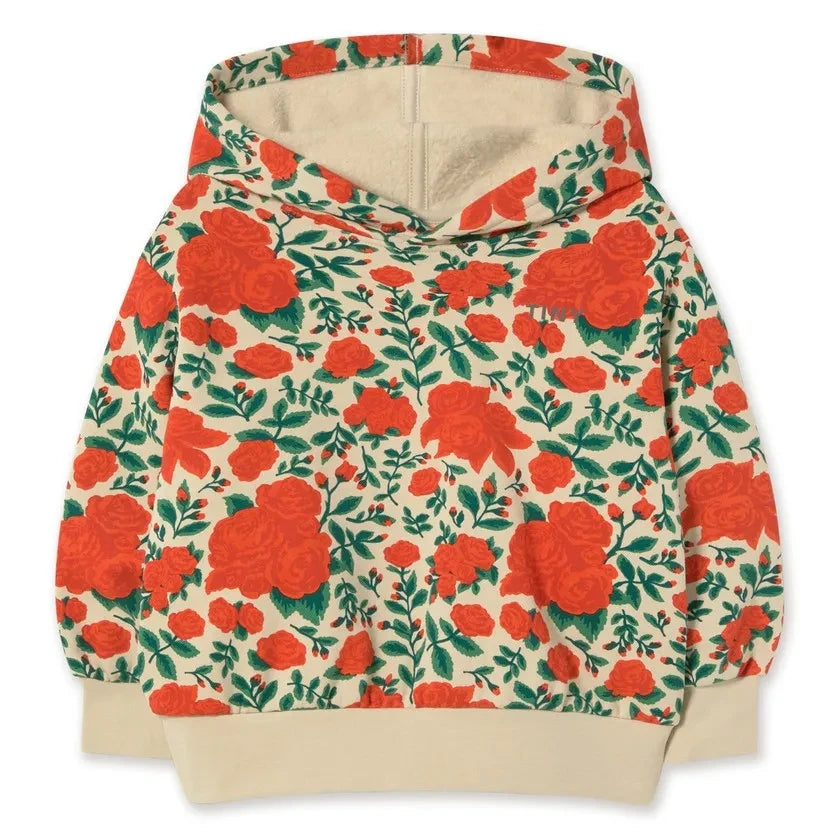 Tinycottons - Organic Cotton Rose Sweatshirt | Cream