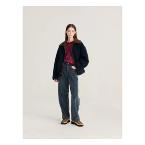 Bobo Choses - Soft Sherpa Reversible Jacket | Dark Brown