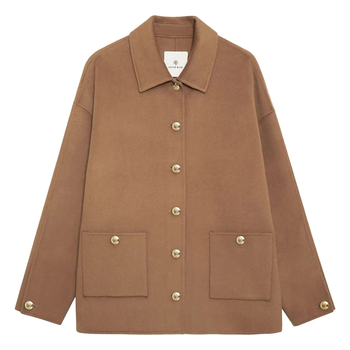 Anine Bing - Luca Wool and Cashmere Jacket | Camel