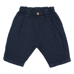 Búho - Dark Blue Casual Trousers