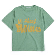 Bobo Choses - All About Monsters T-shirt | Recycled fibers | Green