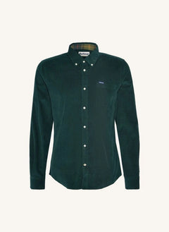 Barbour - Ramsey Velvet Shirt | Chrome Green