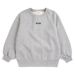 Bobo Choses - Mushroom Sweatshirt Organic Cotton | Heather Grey