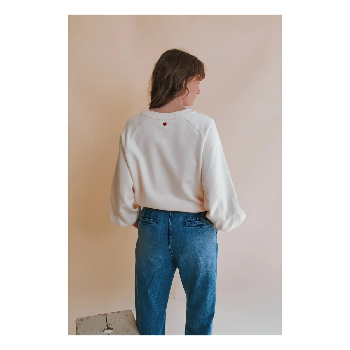 Emile et Ida - Emma sweatshirt | Ecru