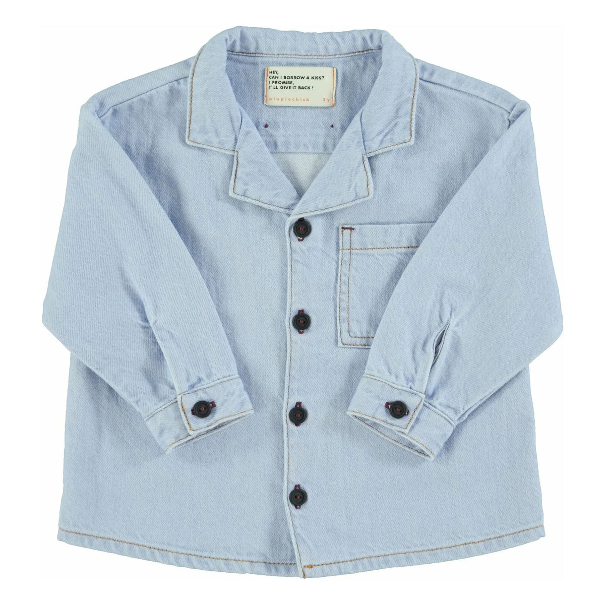 Piupiuchick - Denim Shirt | Light Blue