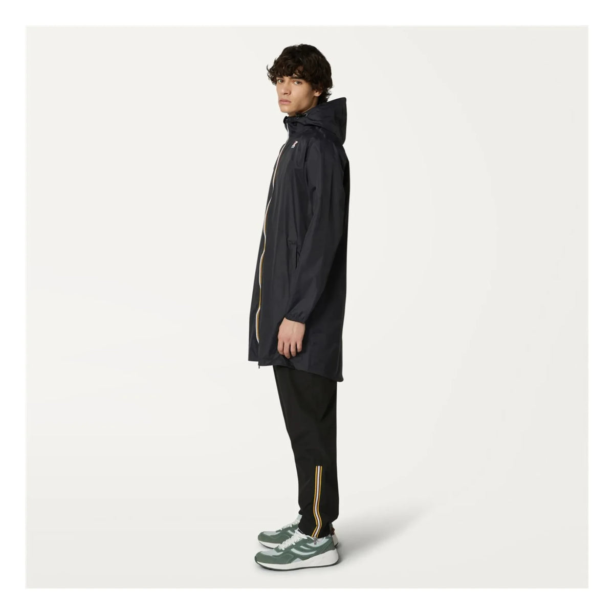 K-way - Le Vrai Eiffel Waterproof Windbreaker - Adult Collection | Black