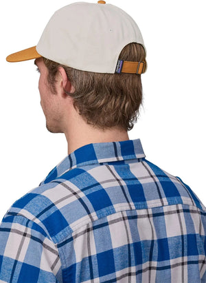 Patagonia - P-6 Label Trad organic cotton cap | White