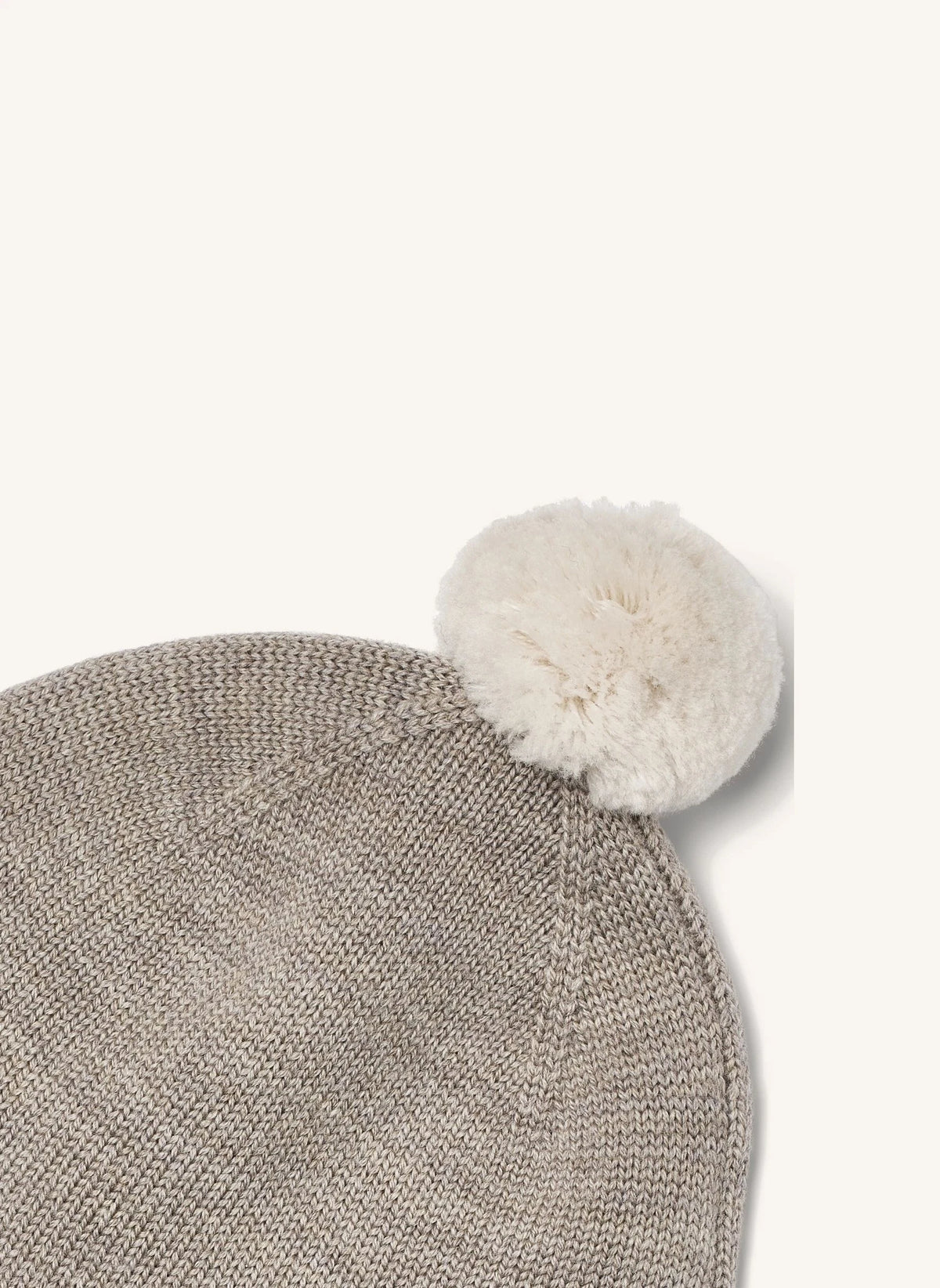 Wheat - Pomma Merino Wool Beanie | Beige