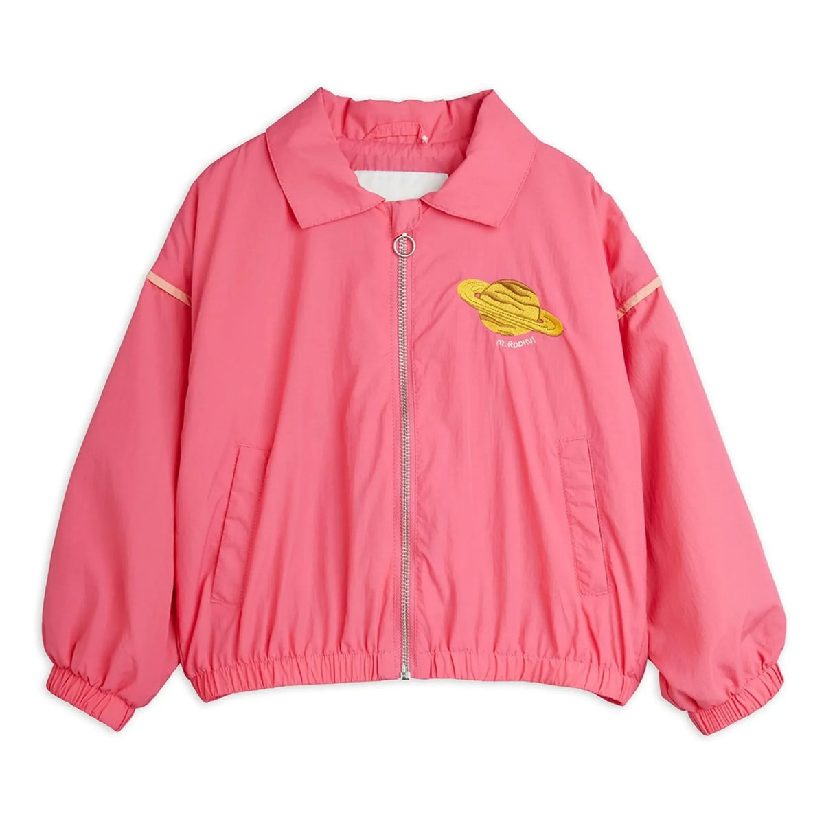 Mini Rodini - Recycled Fiber Bomber Jacket | Pink