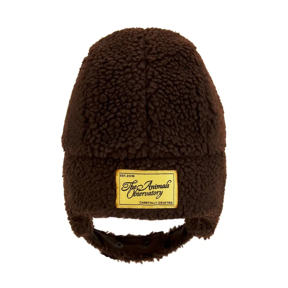 The Animals Observatory - Chapka Sherpa Perkingese Recycled Fibers | Brown