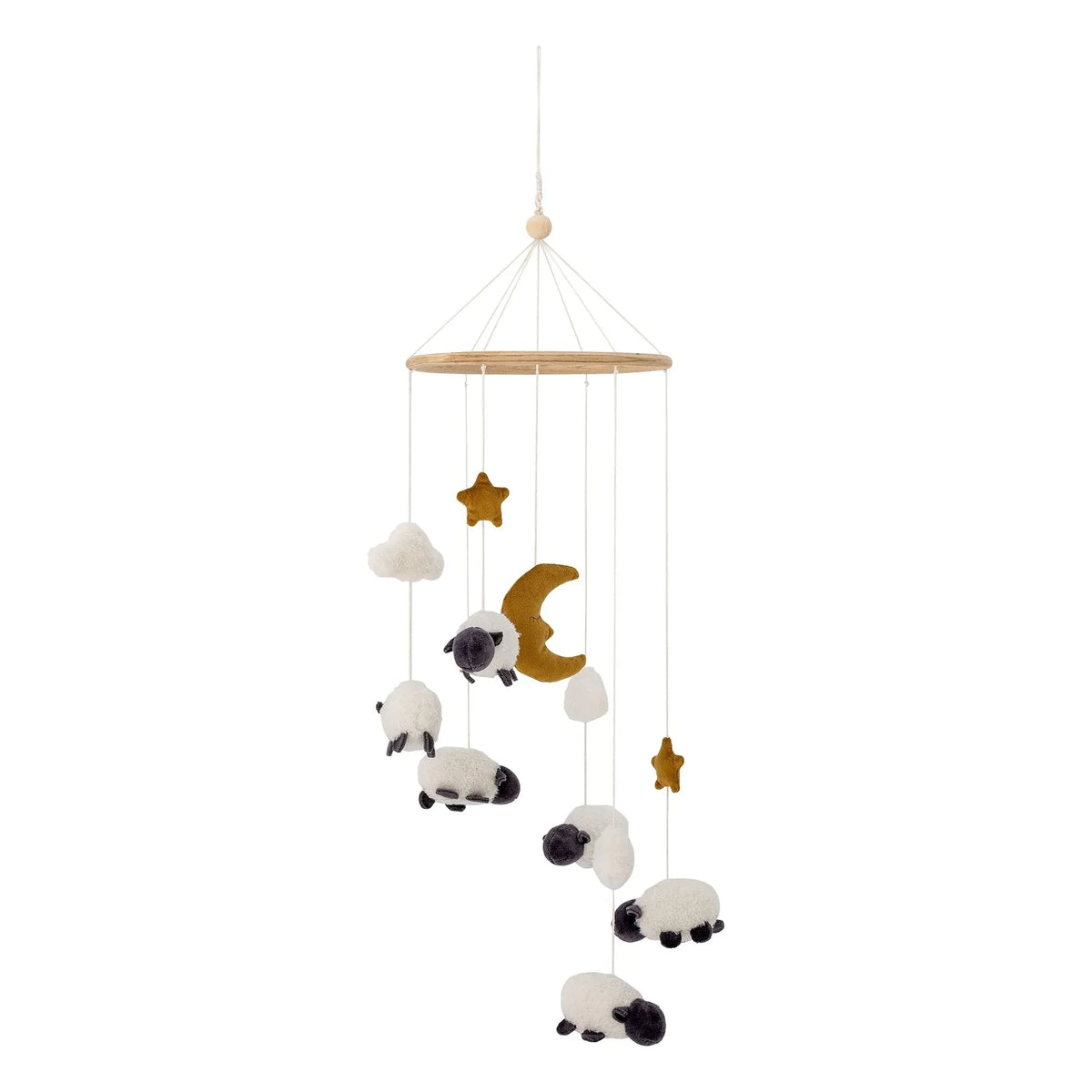 Bloomingville Mini - Mobile Basket | White