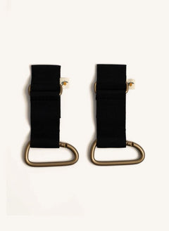 Konges Sløjd - Stroller Clips - Set of 2 | Black