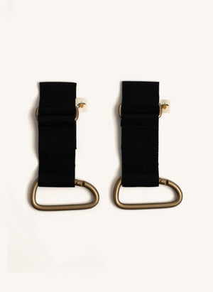 Konges Sløjd - Stroller Clips - Set of 2 | Black