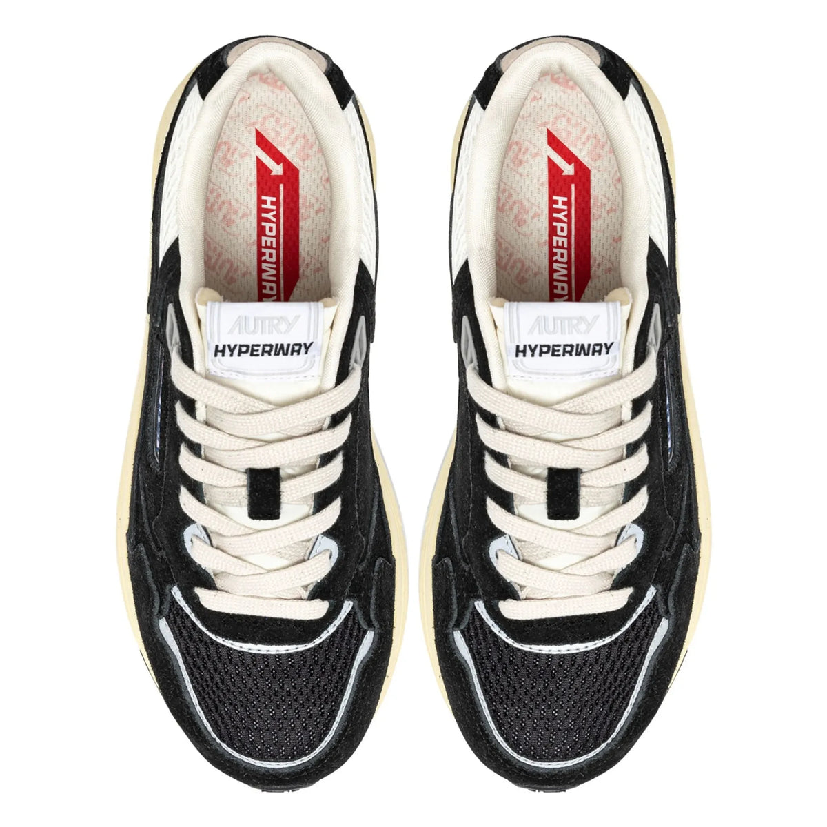 Autry - Hyperway Low Suede Sneakers | Black