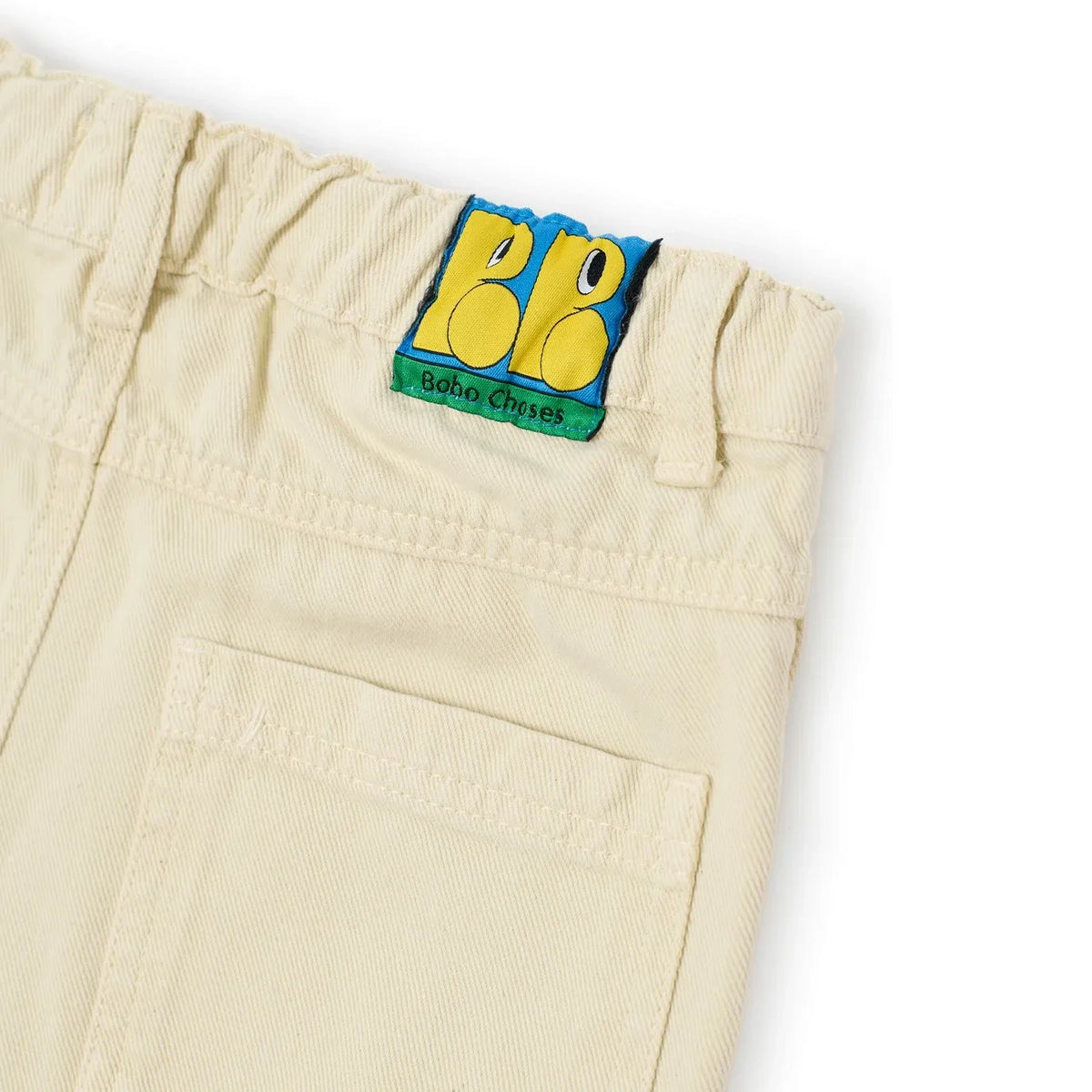 Bobo Choses - Organic Cotton Twill Ghost Trousers | Ecru