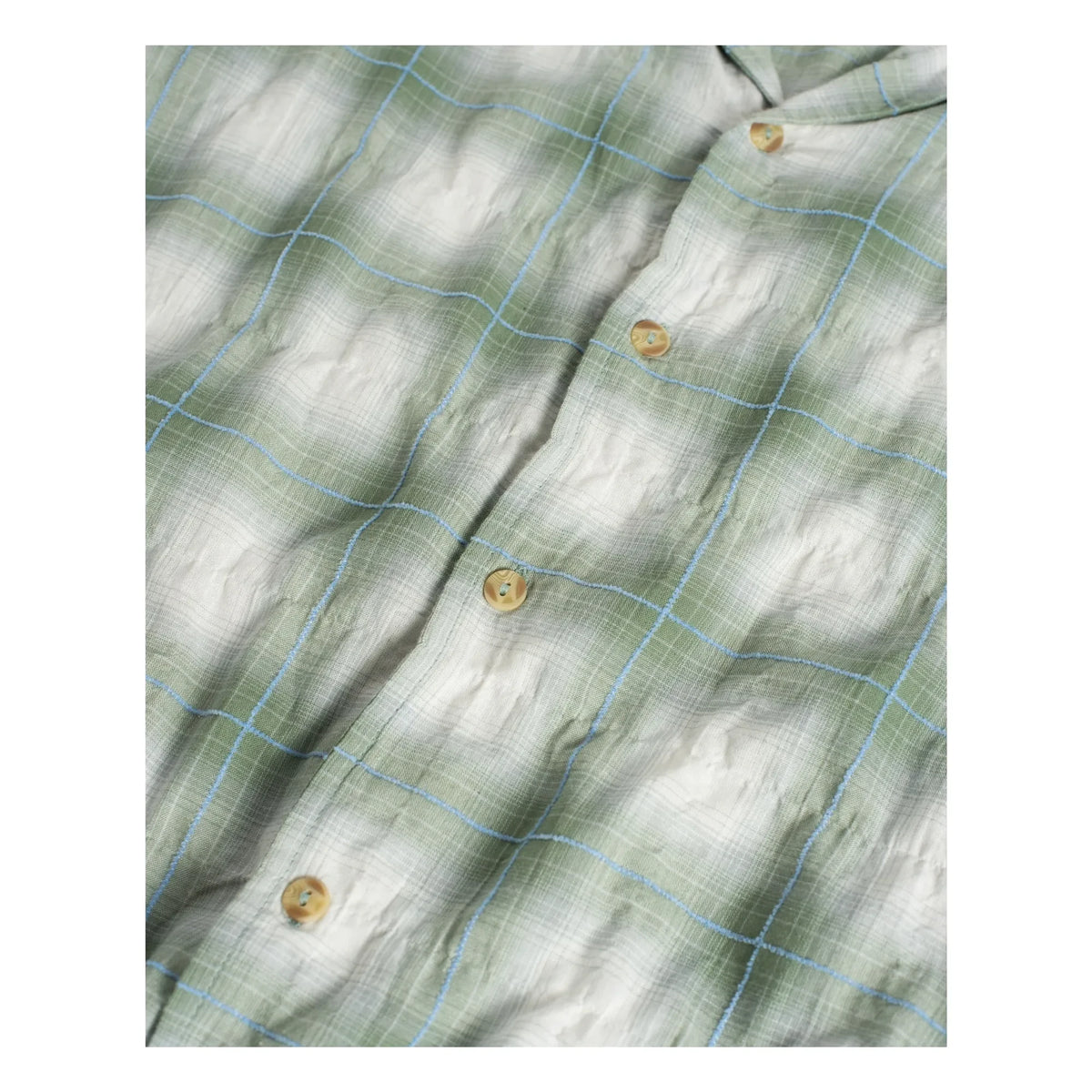 Bather - Laurel Grid Shirt | Green
