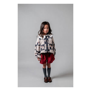 birinit - Les Petits Jackies Merino Wool Cardigan | Ecru