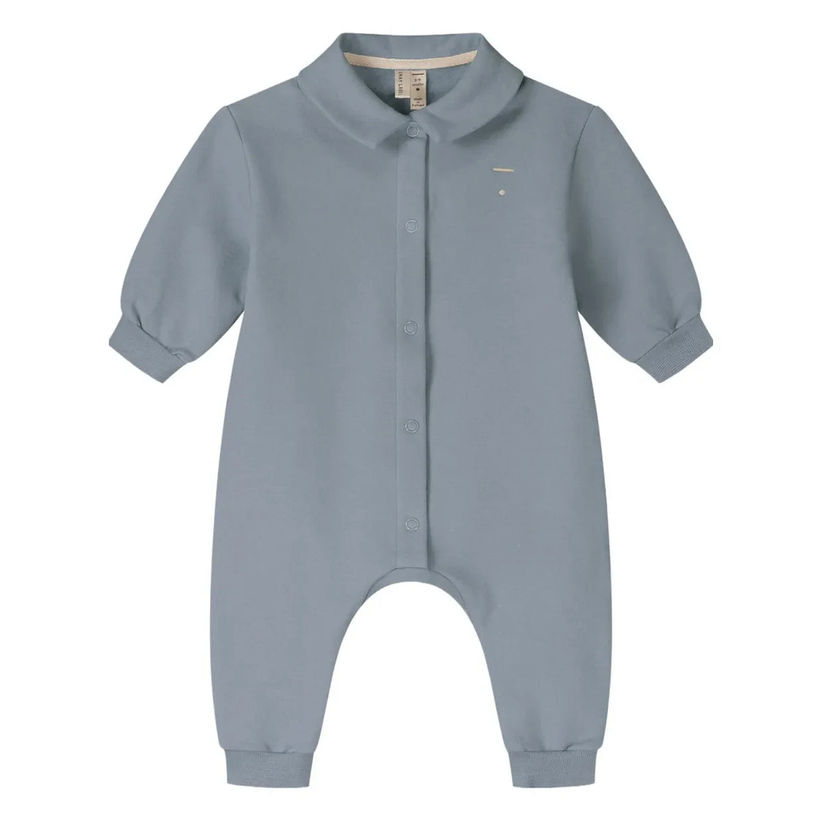 Gray Label - Organic Cotton Polo Neck Jumpsuit | Gray