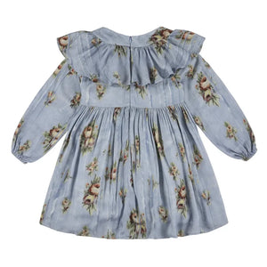 Morley - Zabel Floral Ruffled Dress | Light Blue