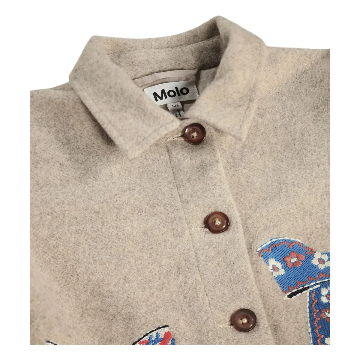 Molo - Harmoney Wool Knot Jacket | Beige