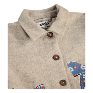 Molo - Harmoney Wool Knot Jacket | Beige
