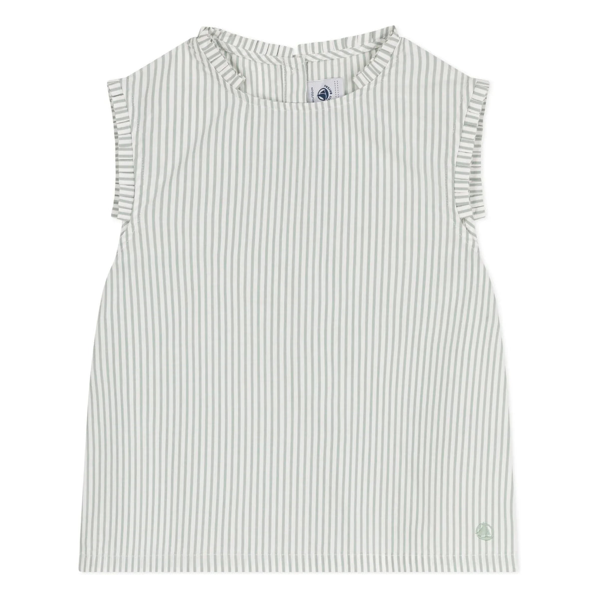 Petit Bateau - Organic Cotton Poplin T-Shirt | White