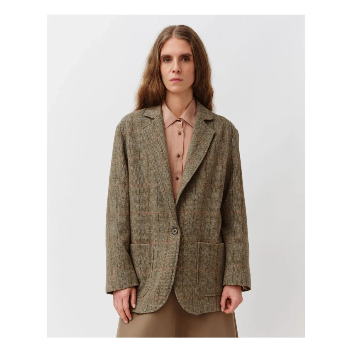 Diega - Virato Wool Jacket | Khaki