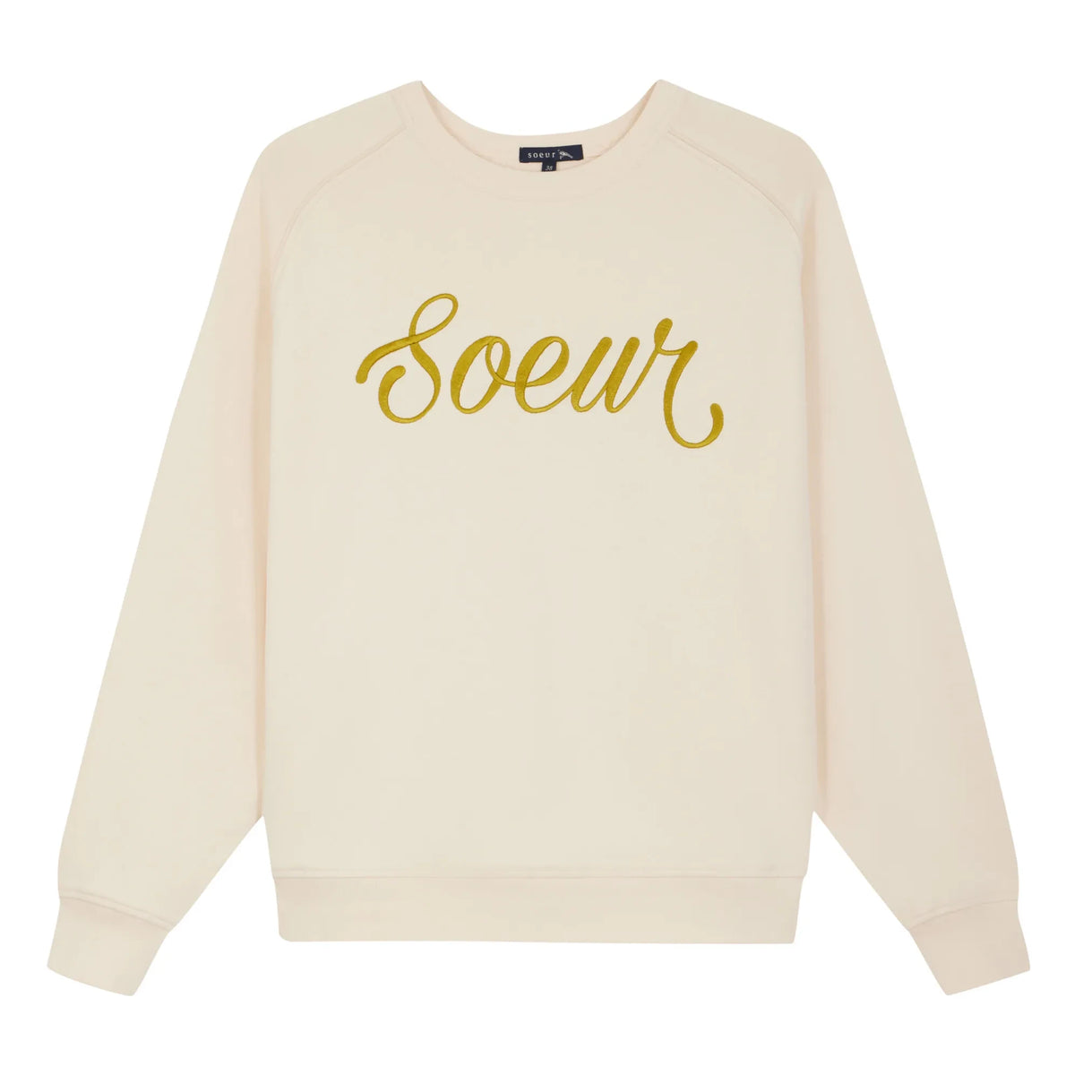 Soeur - Thibault Organic Cotton Sweatshirt | Ecru