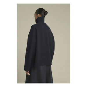 Soeur - William Merino Wool Sweater | Navy
