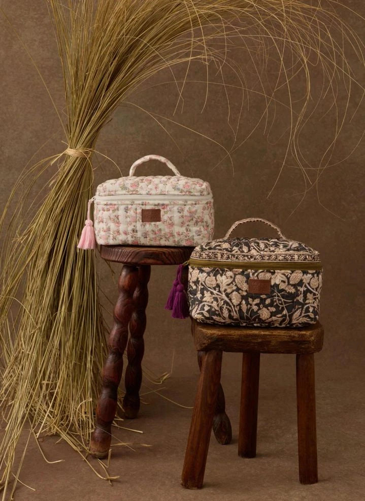 Louise Misha - Laety Cosmetic Bag | Cream