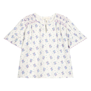 Louise Misha - Blouse Feliza Fleurie | Cream