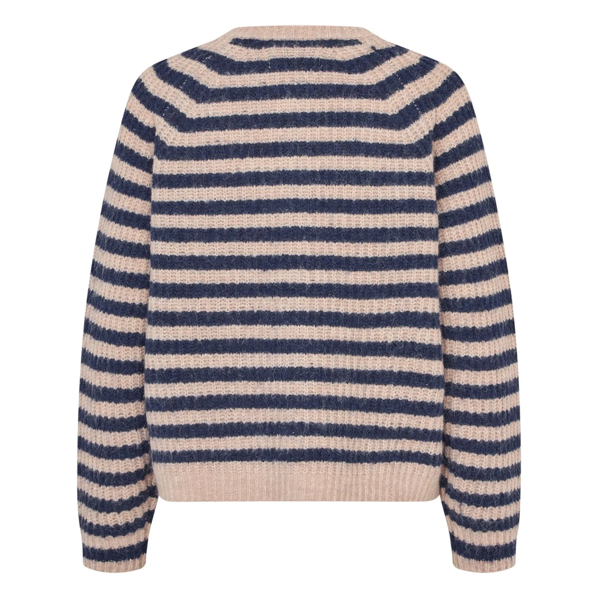 Lollys Laundry - Nova Striped Cardigan | Dark Blue