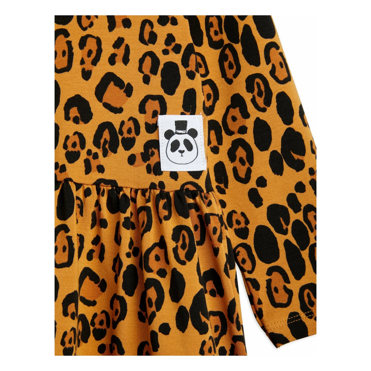 Mini Rodini - Leopard Dress | Brown