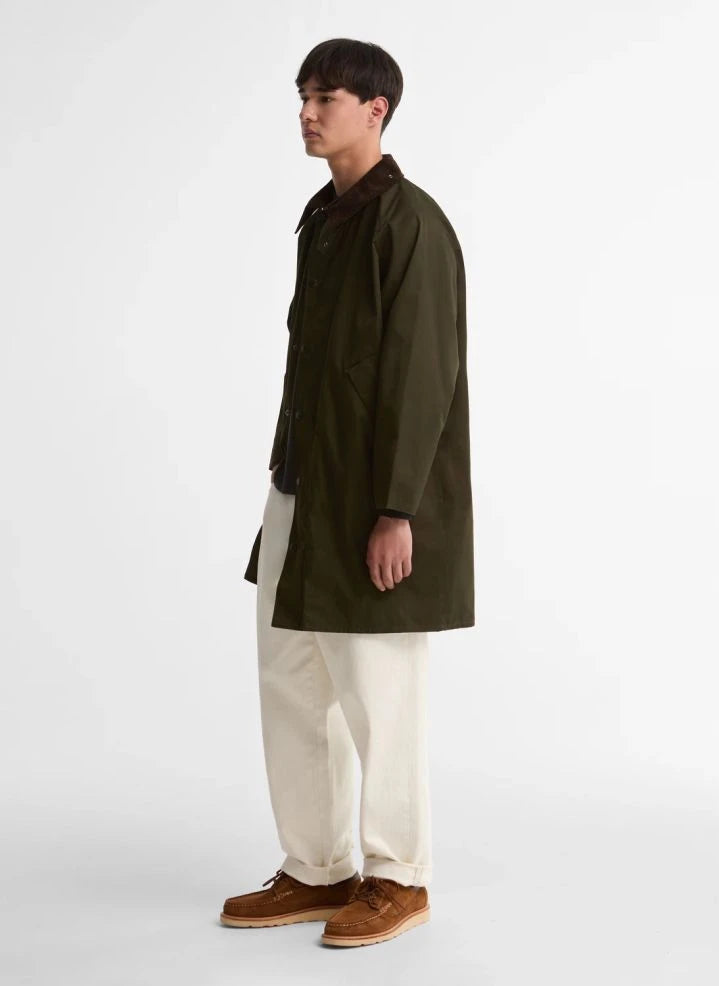 Barbour - Long Waterproof Jacket for Travel | Dark green