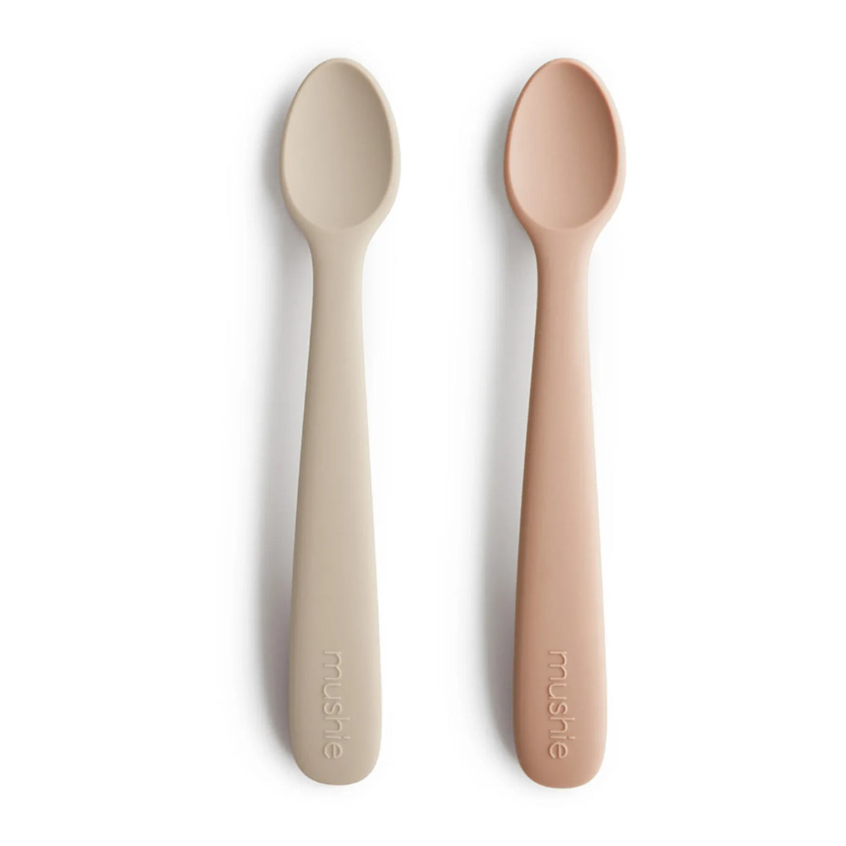 Mushie - Silicone Spoons - Set of 2 | Blush