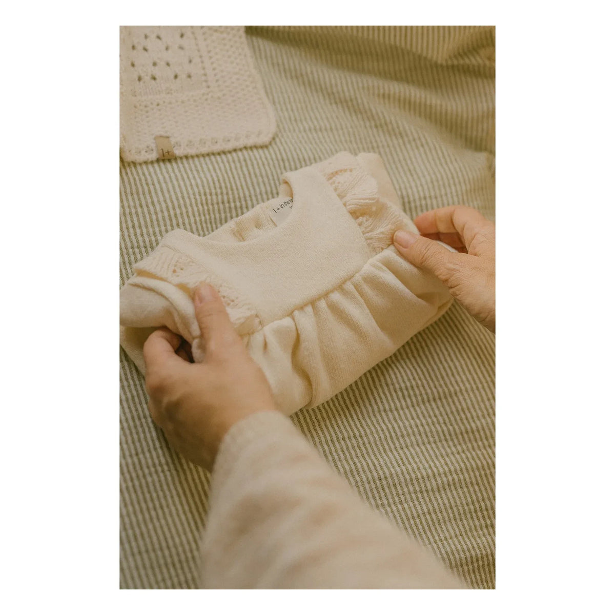 1+ in the family - Talence Dress | Ecru