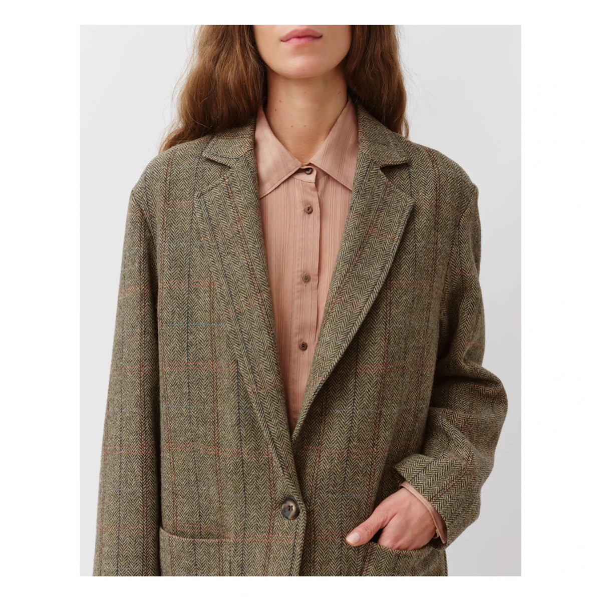 Diega - Virato Wool Jacket | Khaki