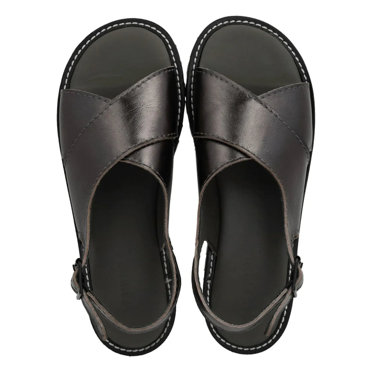 Angulus - Cross-strap sandals | Black