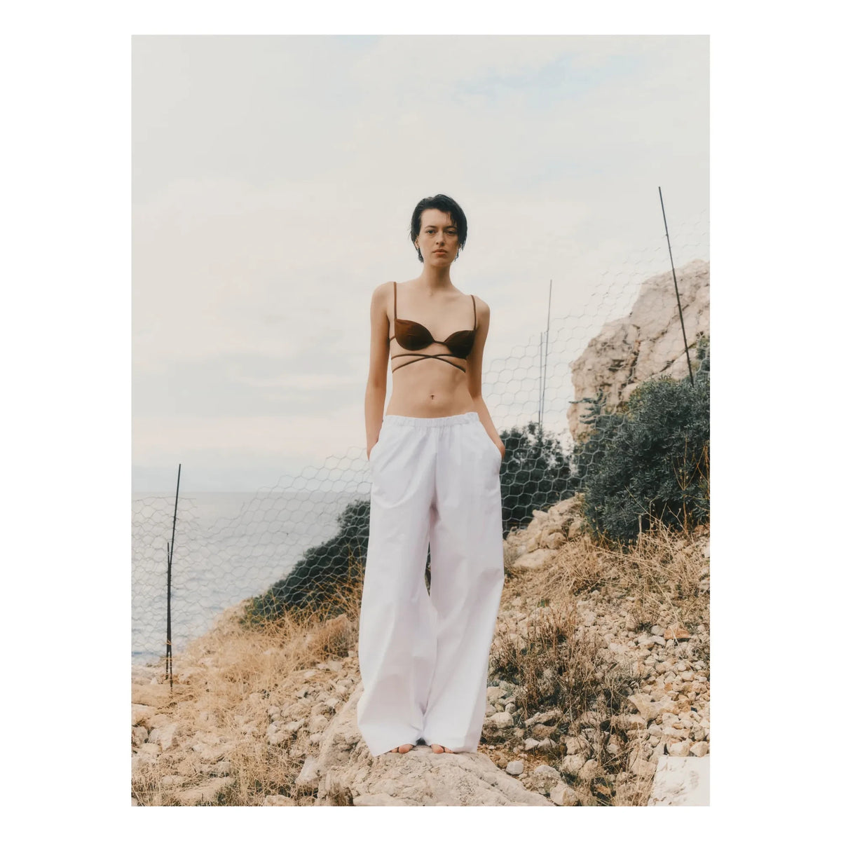 Vanessa Sposi - Cotton Daily Pants | Ivory